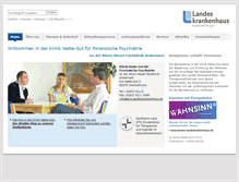Tablet Screenshot of klinik-nette-gut.de